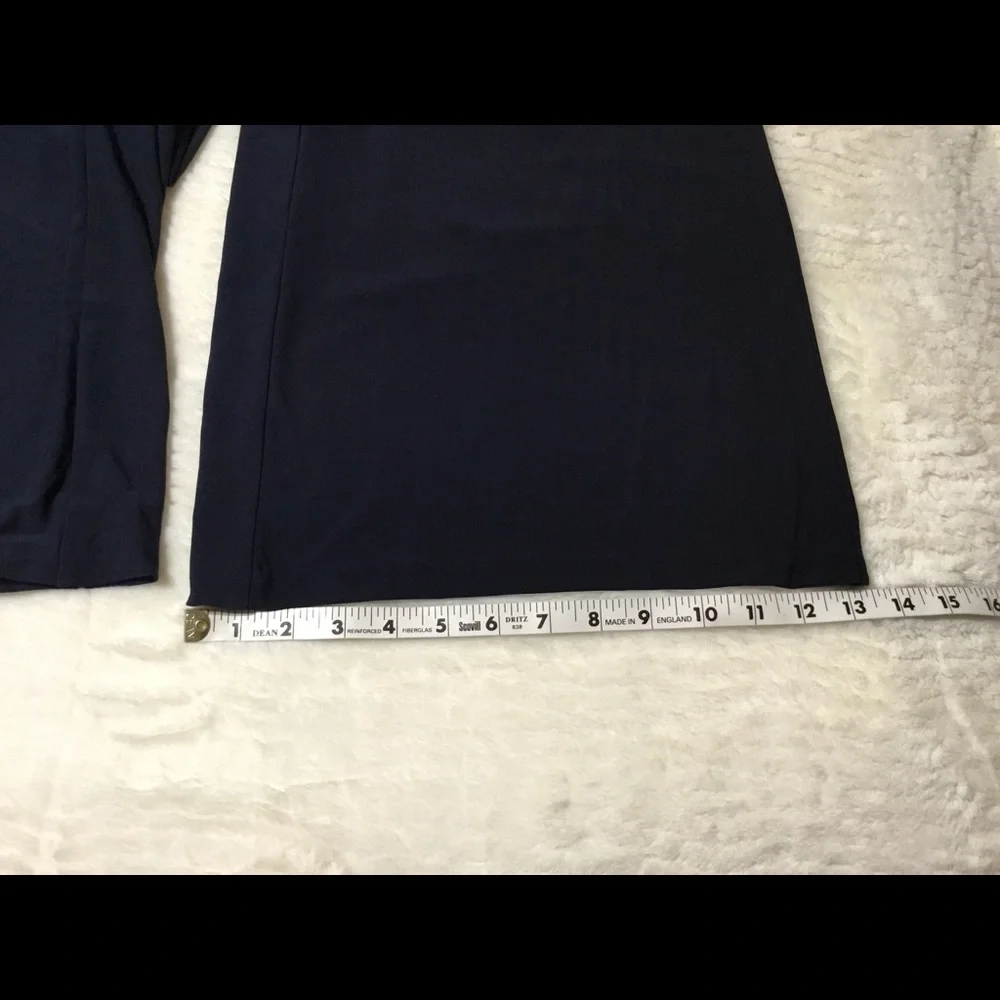 Simply Vera Wang Navy Sleeveless Jumpsuit size XS NWT - Picture 6 of 11